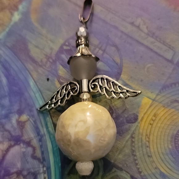 Handmade festive unique Angel pendants - Picture 3 of 8